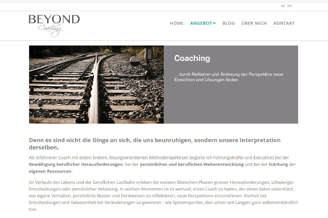 Beyond Coaching